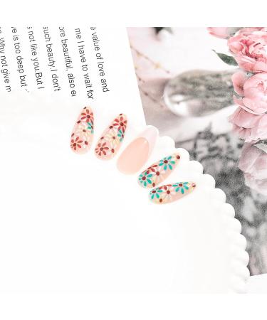 Sethexy French Almond False Nails - Durable Elegant & Perfect for Any Occasion | Shop Internationally - Buy Online on GoSupps.com