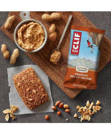 Buy Clif Bar Crunchy Peanut Butter Energy Bars 12 Pack | International Shipping Available - Buy Online on GoSupps.com