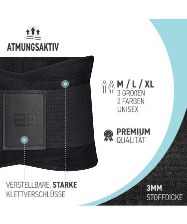 Back Bodyguard Rear Belt - Innovative Lumbar Spine Support | Back Bandage & Kidney Support - Available in XL Black - Buy Online on GoSupps.com
