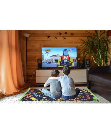Kids Gaming Microfiber Beach Towel - Large (30x60) - Absorbent, Quick Dry, Sand Free - Lightweight Blanket for Sports, Pool, Picnic, Travel - Boys, Girls, Toddler - Buy Online on GoSupps.com