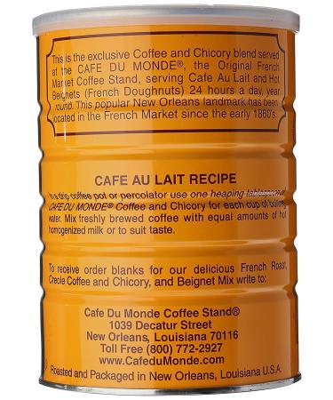 Cafe Du Monde Coffee Chicory - 15 oz Ground Coffee | Authentic New Orleans Blend - Buy Online on GoSupps.com