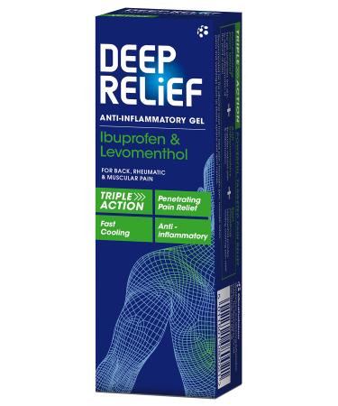 Deep Relief Triple Action Anti-Inflammatory Gel 50g 50 g (Pack of 1)