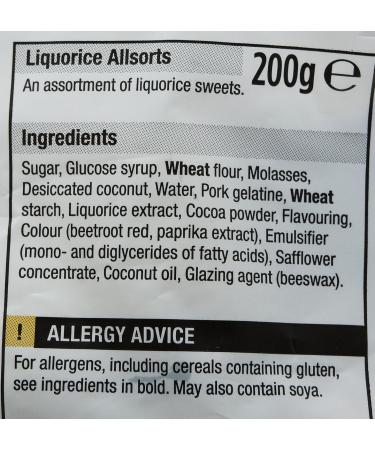 Morrisons Liquorice Allsorts 200 g - Buy Online on GoSupps.com