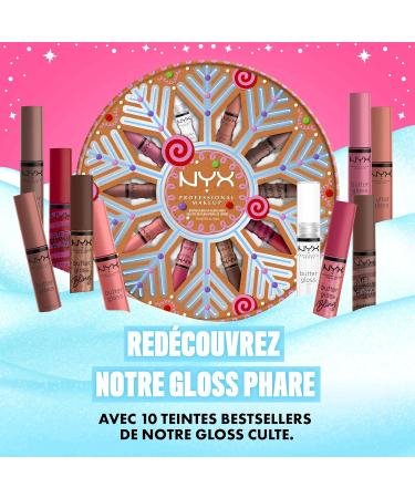  NYX PROFESSIONAL MAKEUP NYX Professional Makeup Holiday 25 Butter Gloss Vault - Buy Online on GoSupps.com
