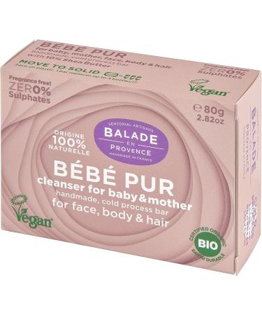 Balade en Provence Organic Solid Cleanser for Baby & Mother | 80g - Buy Online on GoSupps.com