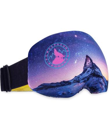 Ski Snowboard Goggle Cover Sleeve - Lens Scratch Dust Protection for Travel & Storage | Apres Matterhorn Goggle Sleeve - Buy Online on GoSupps.com