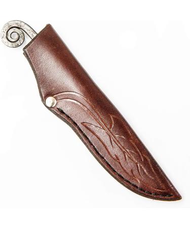 Toferner Celtic Style Gift Letter Knife | Hand-Forged Spring Steel | Genuine Leather Case | Perfect for Collectors and Gifts - Buy Online on GoSupps.com