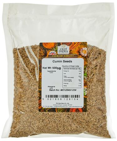 Old India Cumin Seeds 500g 500 g (Pack of 1) - Buy Online on GoSupps.com