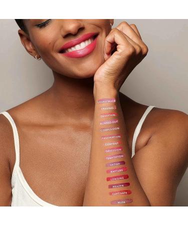 jane iredale Beyond Matte Lip Fixation Lip Stain - Long-Lasting Liquid Lipstick with Matte Finish - Vegan & Cruelty-Free - Brazen - Buy Online on GoSupps.com