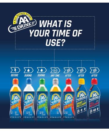  AA Drink AA Drink High Energy Drink Sports Drink 500ml - Buy Online on GoSupps.com