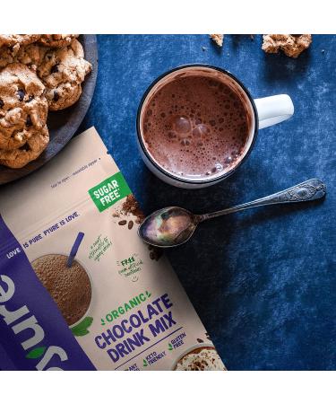Pyure Organic Sugar-Free Chocolate Drink Mix 7.23 oz (205 g) - Buy Online on GoSupps.com
