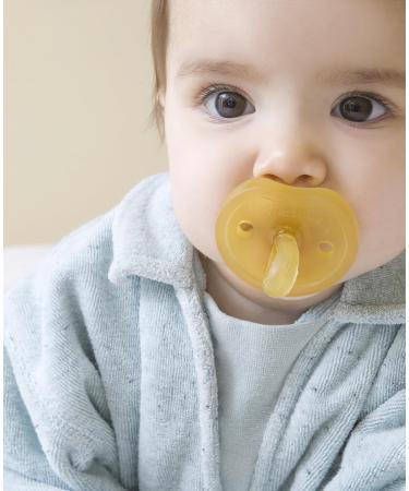 Buy Natursutten Butterfly Natural Rubber Pacifier 2-Pack (0-6 Months) - Eco-Friendly Safe for Babies | International Shipping Available - Buy Online on GoSupps.com