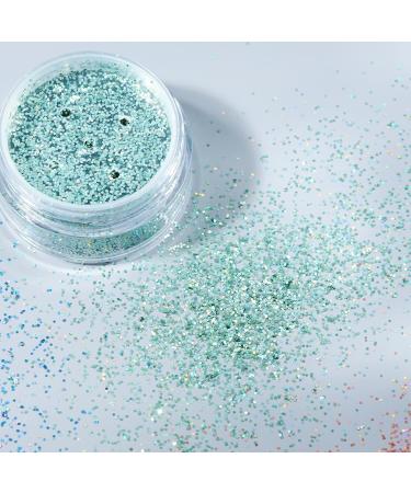 Holographic Glitter Shaker Set - 100% Cosmetic Glitter for Face Body Nails Hair & Lips - 6 Vibrant Colors - 5g | Moon Glitter - Buy Online on GoSupps.com