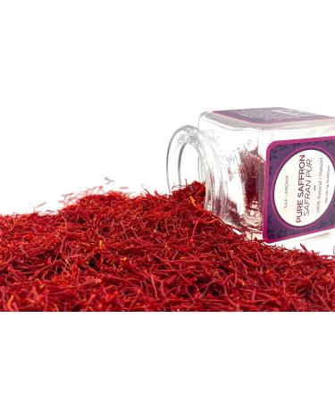 Saffron Premium Grade Threads - 2 grams  300 Servings |100% Natural & Premium Quality | Sourced Directly from the Valleys of Himalayan Mountains | Kesar, Azafaran,  , Zafran | By Safaroma