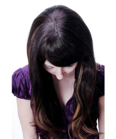 WIG ME UP 9213-2T33-27 Ladies Wig - Long Straight Brown Wig with Light Streaks | International Shipping - Buy Online on GoSupps.com