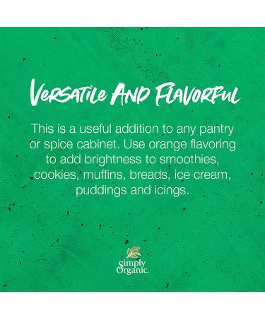 Simply Organic Orange Flavor 2 fl oz (59 ml) - Buy Online on GoSupps.com