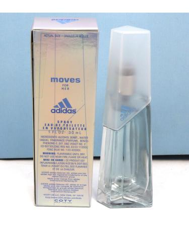 Adidas Moves by Adidas For Women. Eau De Toilette Spray 1-Ounce - Buy Online on GoSupps.com