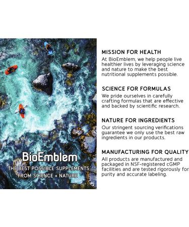 BioEmblem Antarctic Krill Oil Supplement 1000mg | Omega-3 EPA + DHA, Astaxanthin, Phospholipids | Non-GMO 60-Count Softgels - Buy Online on GoSupps.com