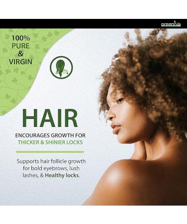 GreenIVe Organic Castor Oil 100% Pure 4oz - Cold Pressed  Hexane Free  Eyelash & Eyebrow Growth Serum - Skin Moisturizer - Includes Applicator & Dropper - Buy Online on GoSupps.com