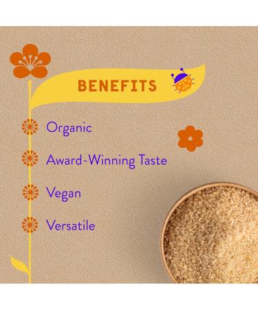 BONRAW Organic Demerara Sugar Granulated Natural Unrefined Cane Sugar Brown Vegan - 1kg - Buy Online on GoSupps.com