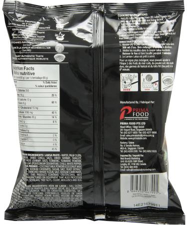 PRIMA TASTE SINGAPORE LAKSA LAMIAN 185g - Buy Online on GoSupps.com
