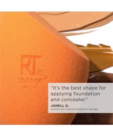 Real Techniques Miracle Complexion Sponges - 4 Pack by Samantha Chapman | Flawless Makeup Application - Buy Online on GoSupps.com