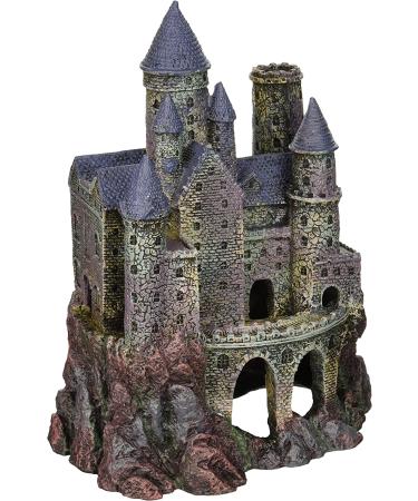 Penn-Plax Age-of-Magic Wizards Castle Aquarium Decoration | Large 10 | Safe for Freshwater & Saltwater Fish Tanks - Buy Online on GoSupps.com