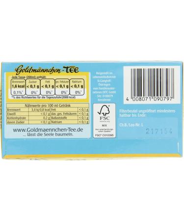  Goldm nnchen Goldm nnchen Cool and Fresh Ice Tea Tea Bags Individually Sealed (3 x 40 g) - Buy Online on GoSupps.com