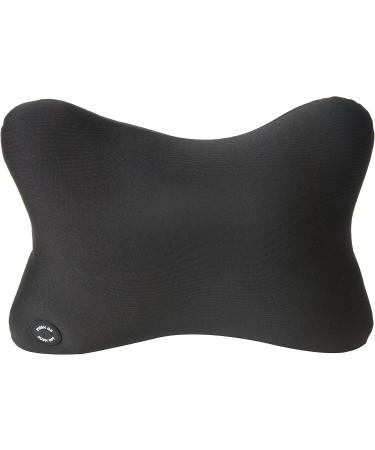 Funtime Gifts Vibrating Massage Pillow - Synthetic Black Therapy Cushion 28x12x19 cm - Perfect for Relaxation & Comfort | International Shipping Available - Buy Online on GoSupps.com