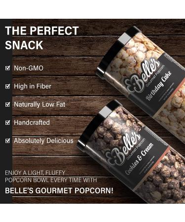 Sea Salt Caramel Popcorn Canister - Premium Gourmet Snacks | Non-GMO Kernels | Perfectly Popped | Movie Night Treats - 12 oz - Buy Online on GoSupps.com