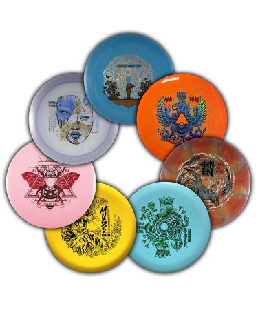 7 Disc Complete Disc Golf Set by Thought Space Athletics