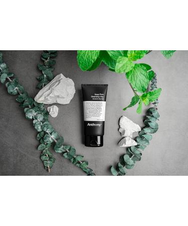 Anthony Deep Pore Cleansing Clay - 3 Fl Oz | Kaolin & Bentonite Clays Apricot Oil | Deep Cleans & Exfoliates Skin - Buy Online on GoSupps.com