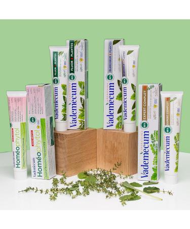 Vademecum Whitening Toothpaste - Mint & Sage - 98% Natural Vegan - 4 Pack 75ml Each - White Teeth in 10 Days - Buy Online on GoSupps.com