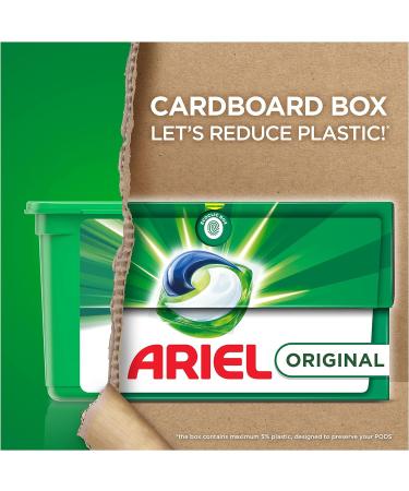 Ariel All-in-1 PODS Laundry Detergent 112 Washes - Original Stain Removal & Freshness - Cold Wash Compatible - Buy Online on GoSupps.com