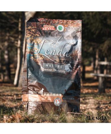 Lenda Senior Mobility Dog Food for Senior or Adult Dogs with Joint Pain | Hypoallergenic Food Rich in Turkey | Natural and Low in Fat Senior Dog Food - Buy Online on GoSupps.com