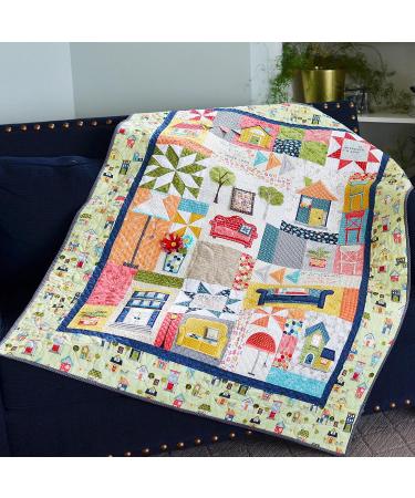 Kimberbell Make Yourself At Home Quilt Machine Embroidery CD & Book - 44x60 Size with Bonus Projects, Hoops Included - KD805 - Buy Online on GoSupps.com