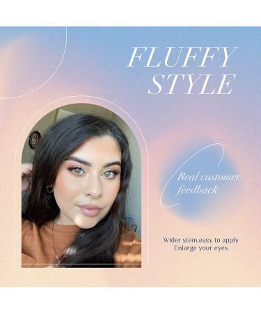 LANKIZ DIY Natural Look Individual Eyelash Extensions 0.07mm 10-16mm Mix - Reusable Soft Lightweight Lash Clusters at Home - Fluffy Style02 - Buy Online on GoSupps.com