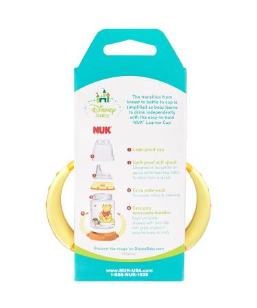 NUK Disney Baby Winnie the Pooh Learner Cup - 5 oz (150 ml) for 6+ Months - Buy Online on GoSupps.com