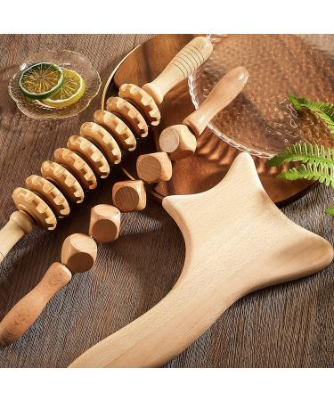 3-Piece Wood Therapy Massage Kit for Lymphatic Drainage and Cellulite Reduction - Buy Online on GoSupps.com