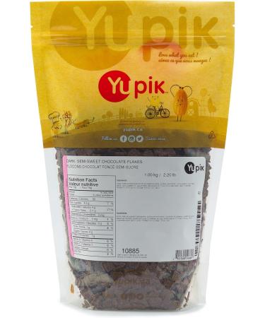 Yupik Dark Semisweet Chocolate Flakes 1kg 6 Count 6 kg - Buy Online on GoSupps.com