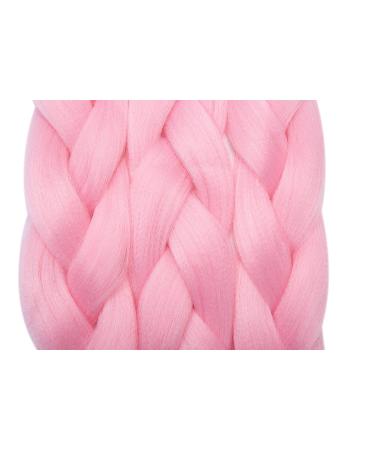 5 Packs 24 Inch Pink Crochet Braids Hair Extensions | Synthetic Braiding Hair for Easy Styling - Buy Online on GoSupps.com