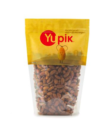 Yupik Smoked Almonds 1 kg 6 Count Kosher Vegan Roasted Salted Whole Almonds Seasoned Nuts Smoky Flavor High in Fiber Crunchy Savory Snacks 6 kg