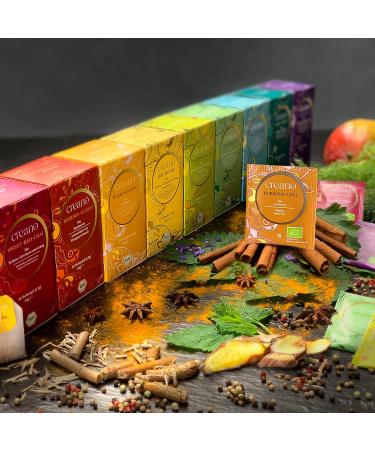  Creano Creano Curkuma Chia Organic Tea Bags 3 Packs of 20 - Buy Online on GoSupps.com