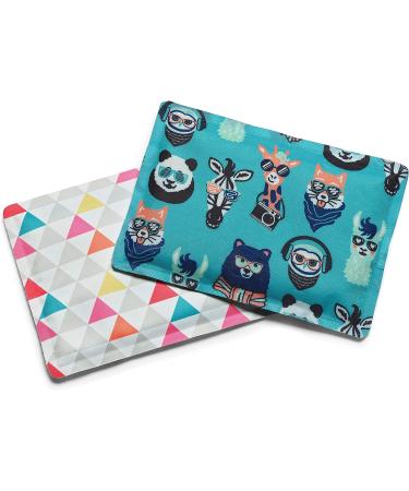 Fit + Fresh Cool Coolers Reusable Soft Ice Packs for Baby Bags - 2PK, Multicolor - Buy Online on GoSupps.com