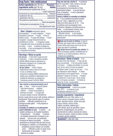 Vicks DayQuil Cough & Congestion Non-Drowsy Liquid Medicine Non-Drowsy Daytime Relief for Cough Mucus and Congestion Citrus Flavour 354ml - Buy Online on GoSupps.com