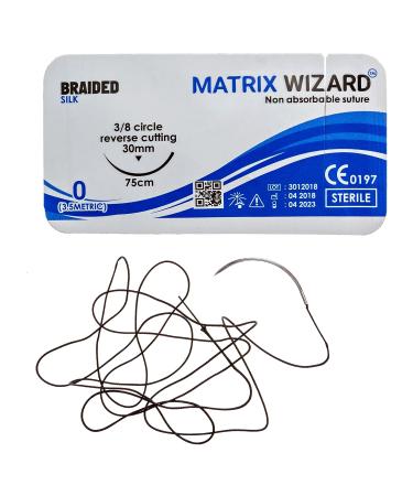 Sterile Sutures Thread with Needle and Tools Kit - 28PK for First Aid, Trauma Practice, Taxidermy, and Medical Students - Buy Online on GoSupps.com