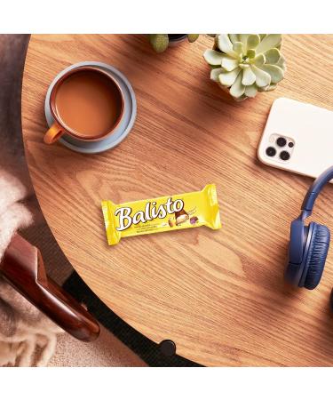 BALISTO - Barres chocolat et biscuit c r ales lait miel et amandes - 10 sachets de 18 5g - 185g (Lot de 4) - Buy Online on GoSupps.com