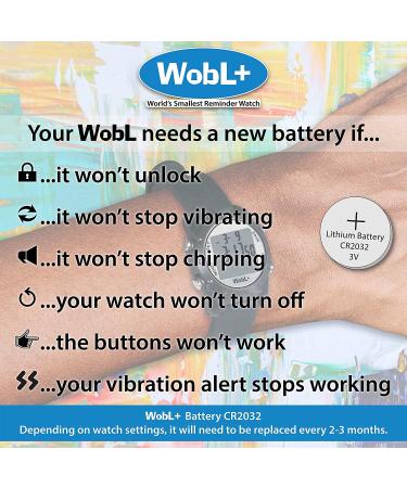 WobL Waterproof Vibrating Alarm Countdown Timer Watch - Small Size, 9 Alarms, Blue - Ideal for Sports, Medicine, Meetings, and Potty Reminders - Buy Online on GoSupps.com
