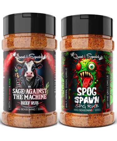 Quasi & Squatch Quasi & Squatch 2 x 440 g Sauge Bottle for BBQ