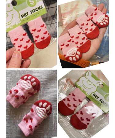 Heiqlay Anti-Slip Socks for Dogs & Cats | Paw Protection & Traction | Silicone Gel Grip for Indoor Safety | Shop Now for International Shipping! - Buy Online on GoSupps.com